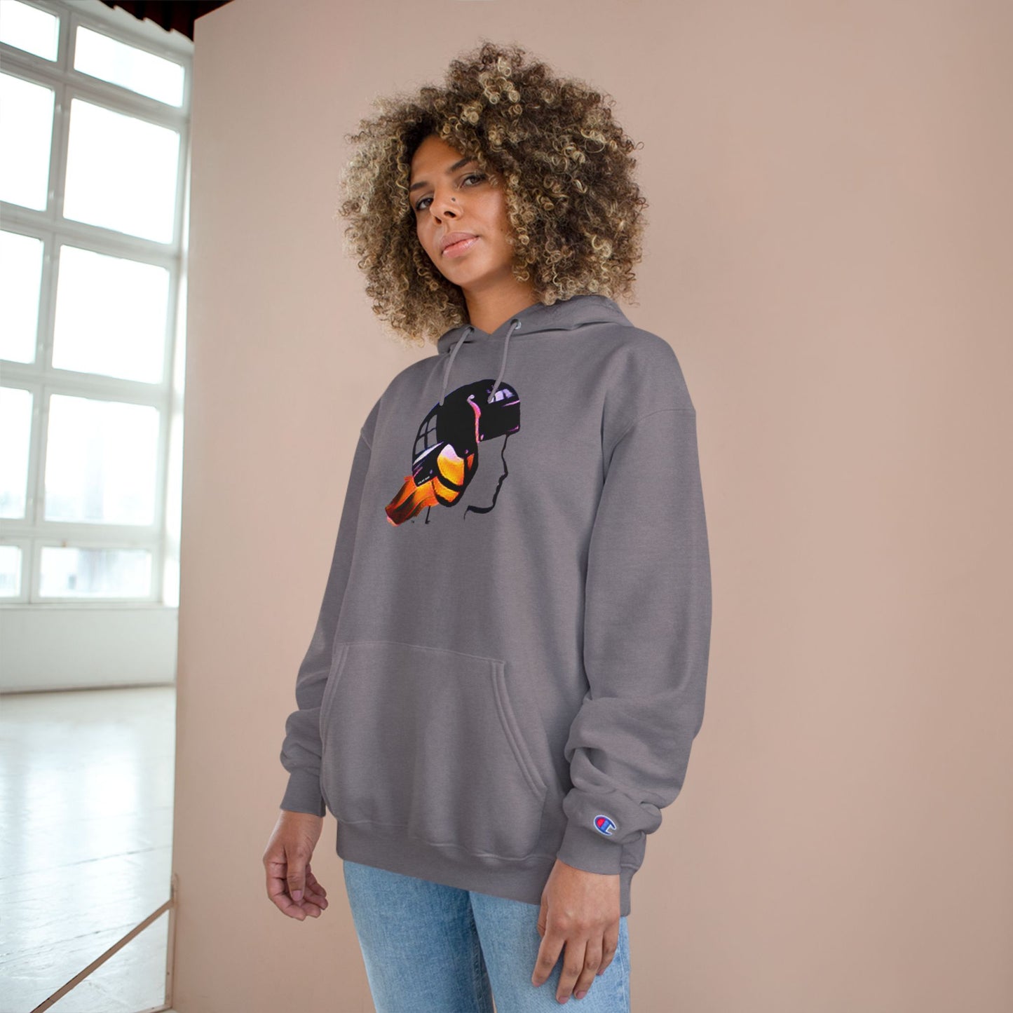 Adult Salad Bar Electric Unisex Champion Hoodie