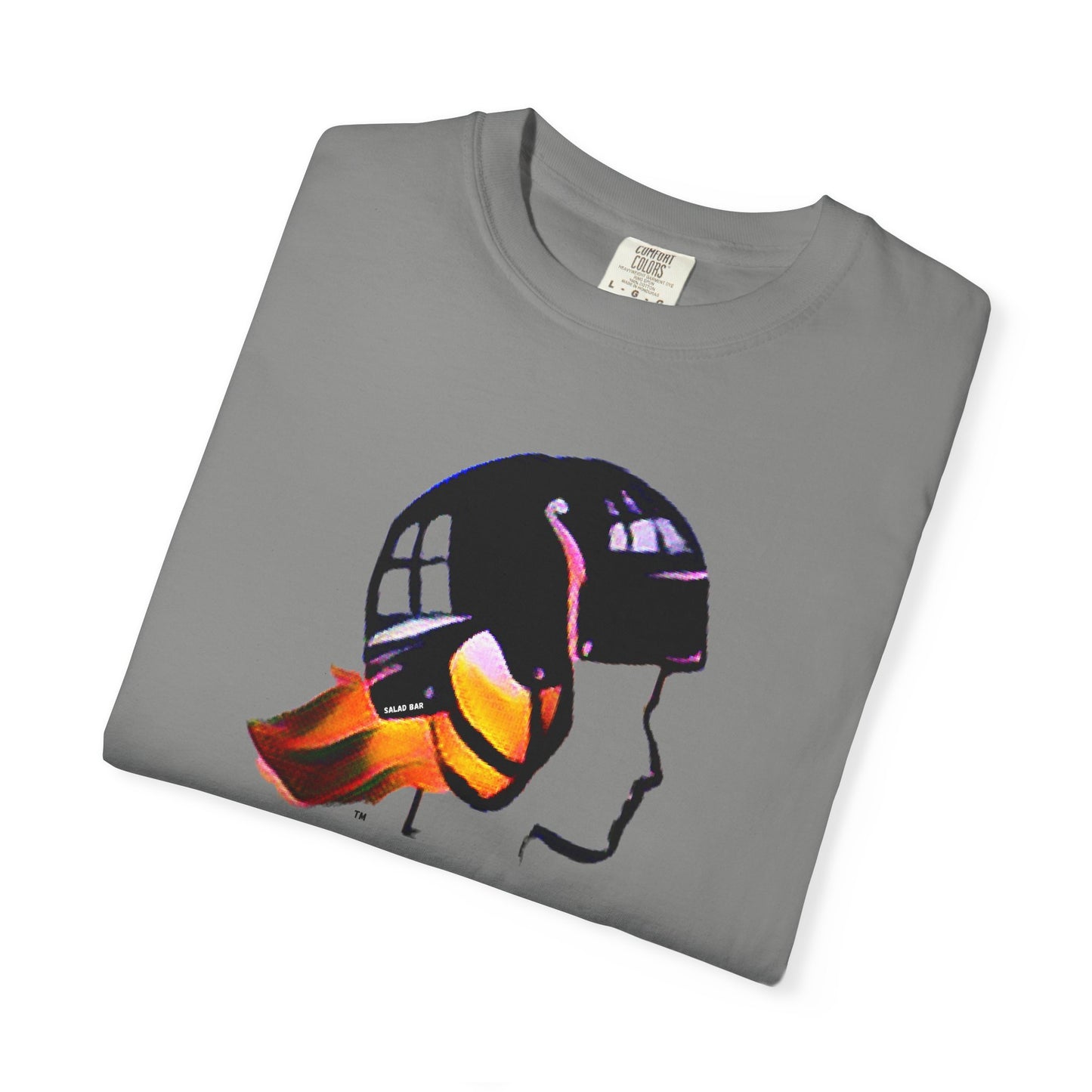 Adult Salad Bar Electric Unisex Garment-Dyed T-shirt