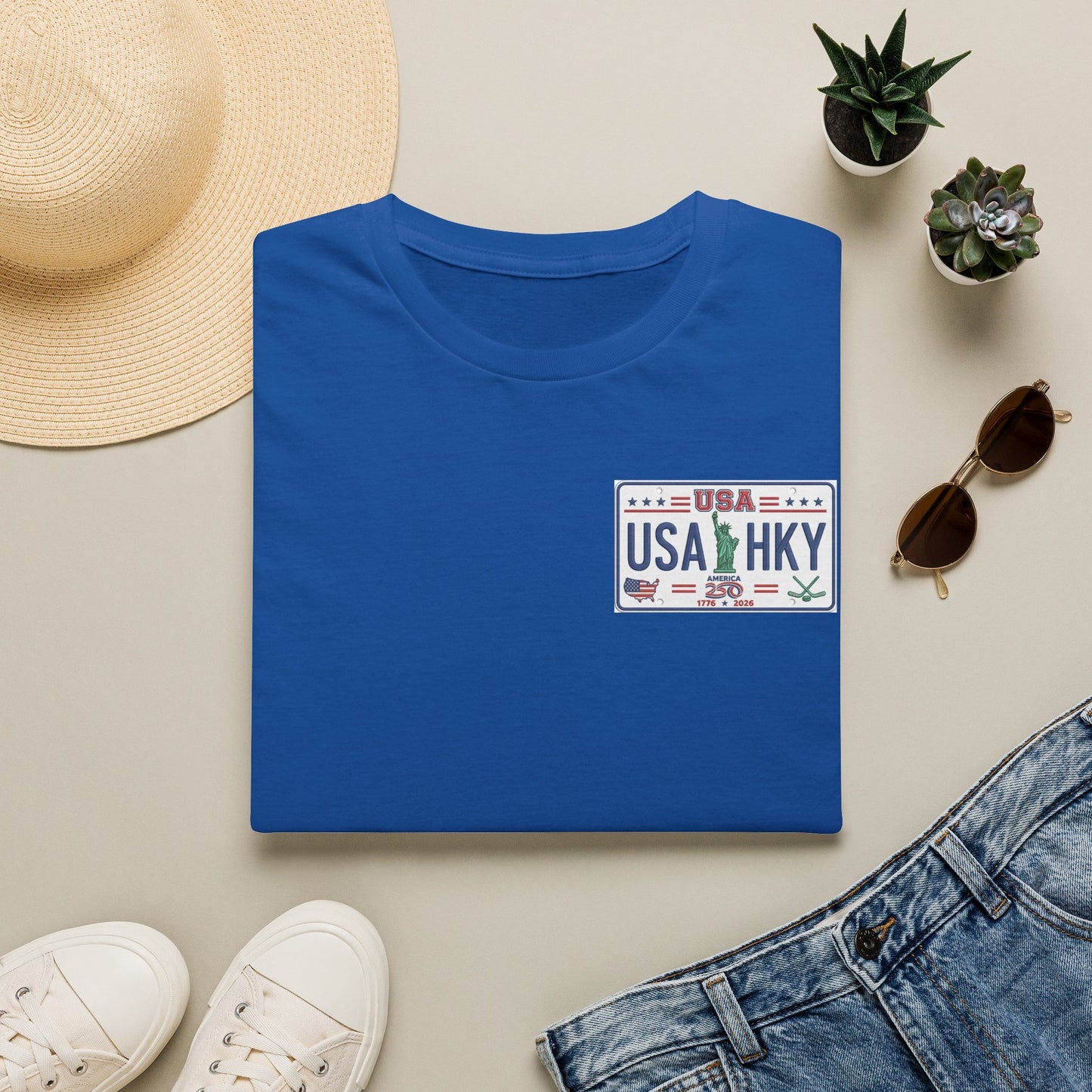 Stars & Stripes Unisex Softstyle T-Shirt