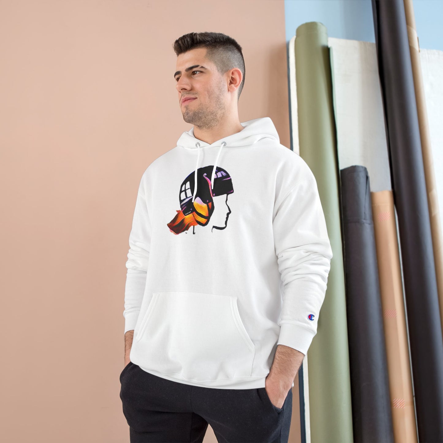 Adult Salad Bar Electric Unisex Champion Hoodie