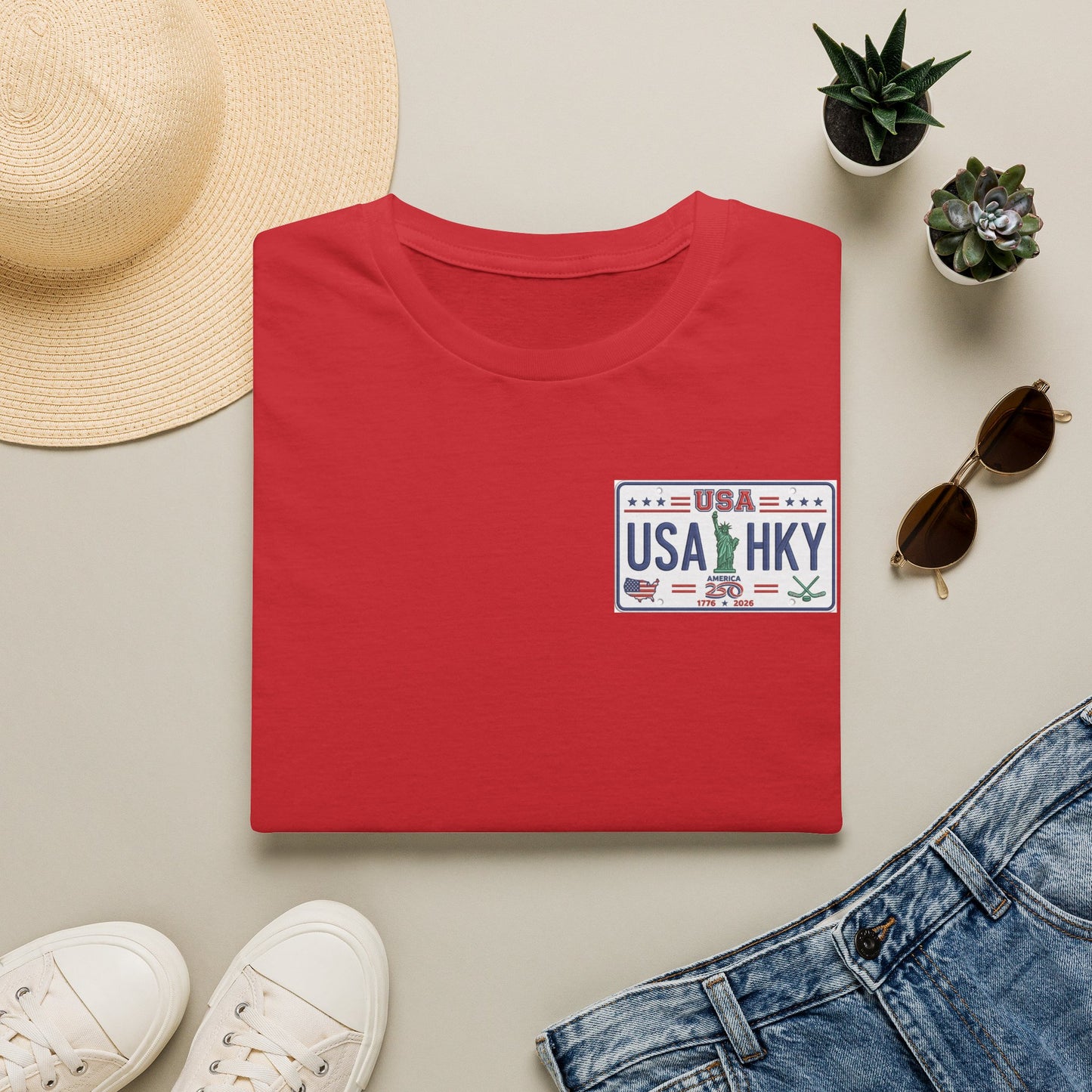 Stars & Stripes Unisex Softstyle T-Shirt