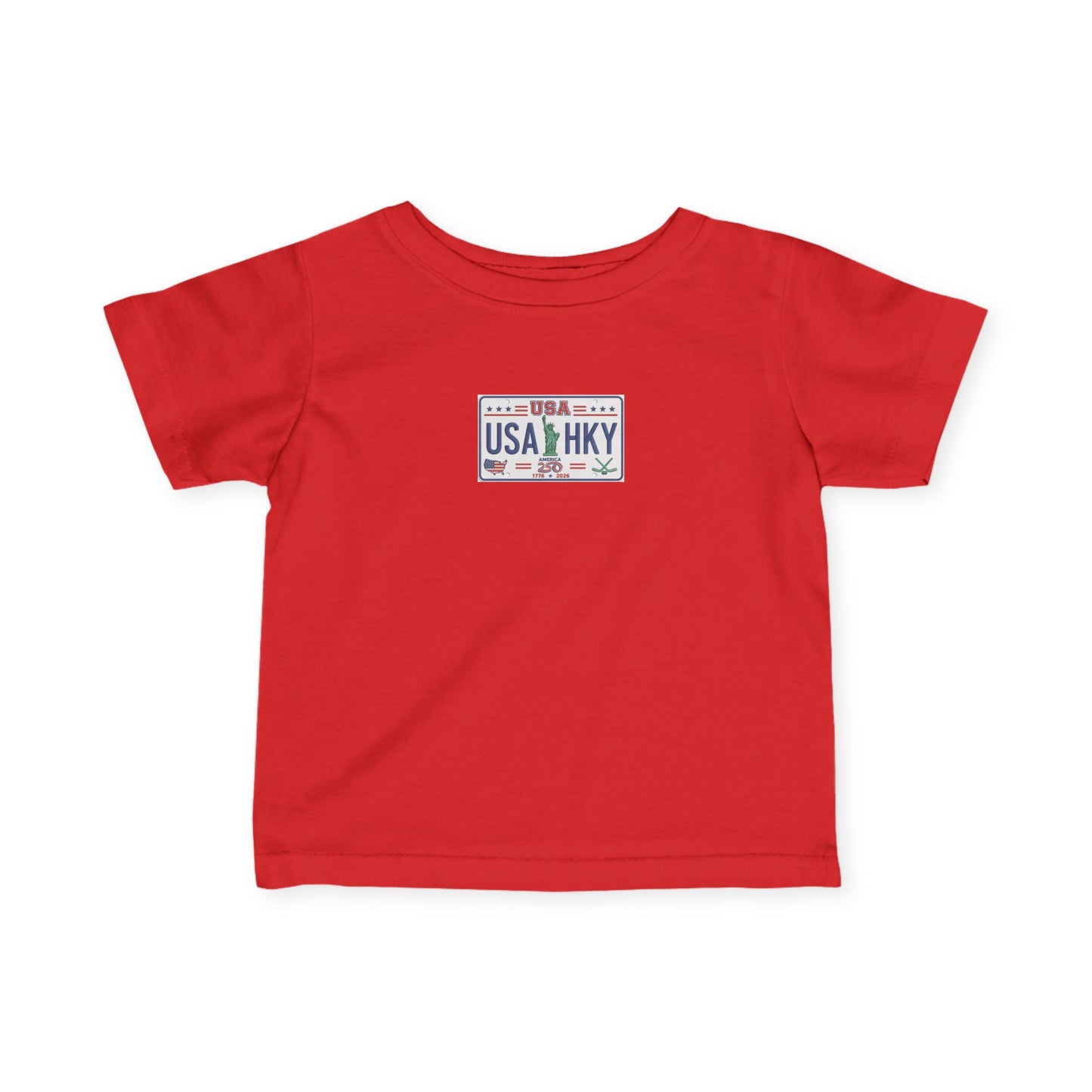 Stars & Stripes Series Infant Fine Jersey Tee
