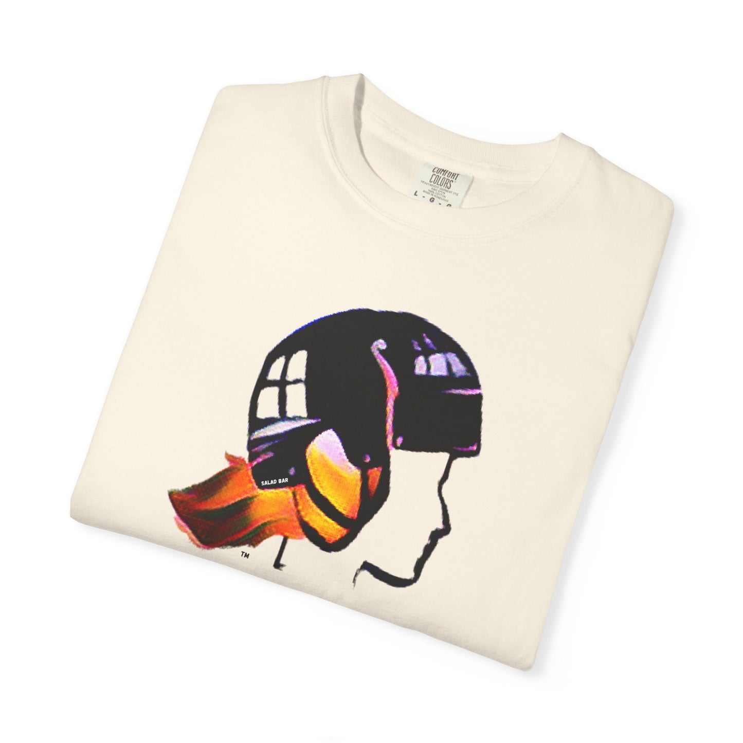 Adult Salad Bar Electric Unisex Garment-Dyed T-shirt