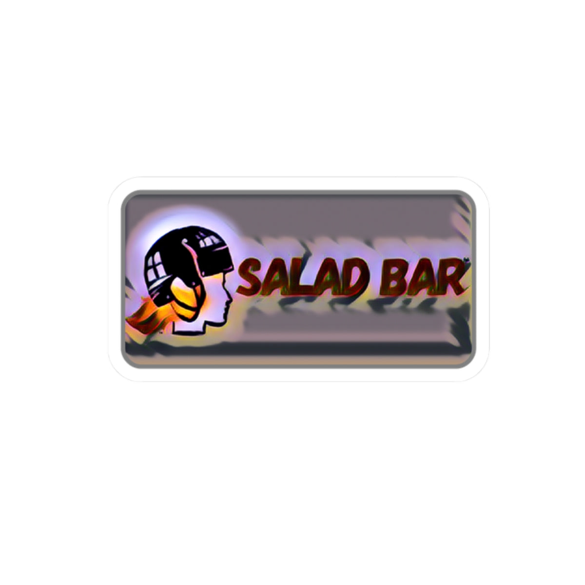 Salad Bar Electric Kiss-Cut Stickers
