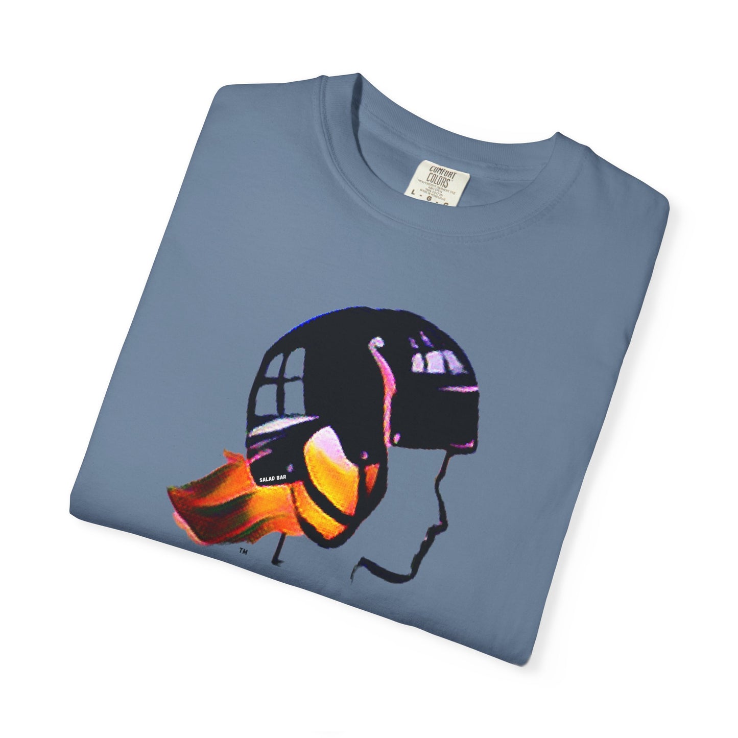 Adult Salad Bar Electric Unisex Garment-Dyed T-shirt