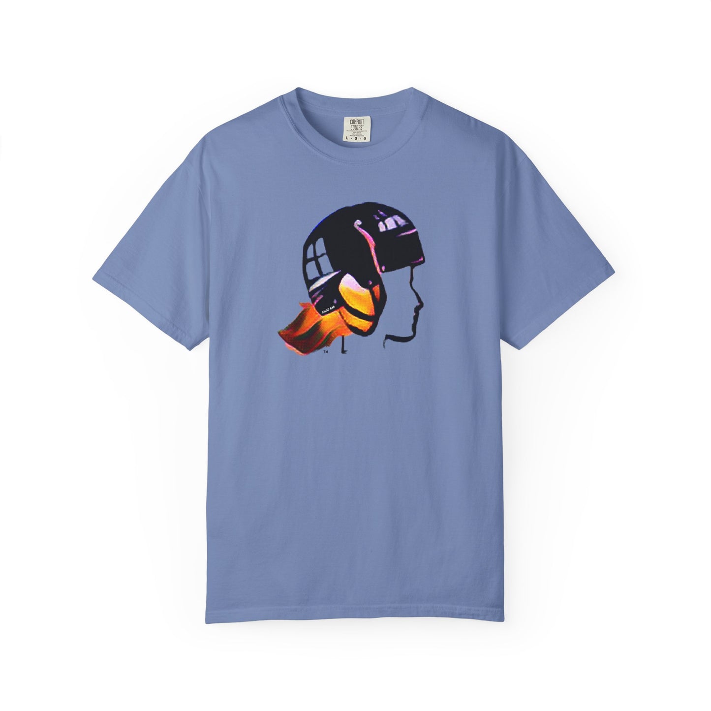 Salad Bar Electric Unisex Garment-Dyed T-shirt