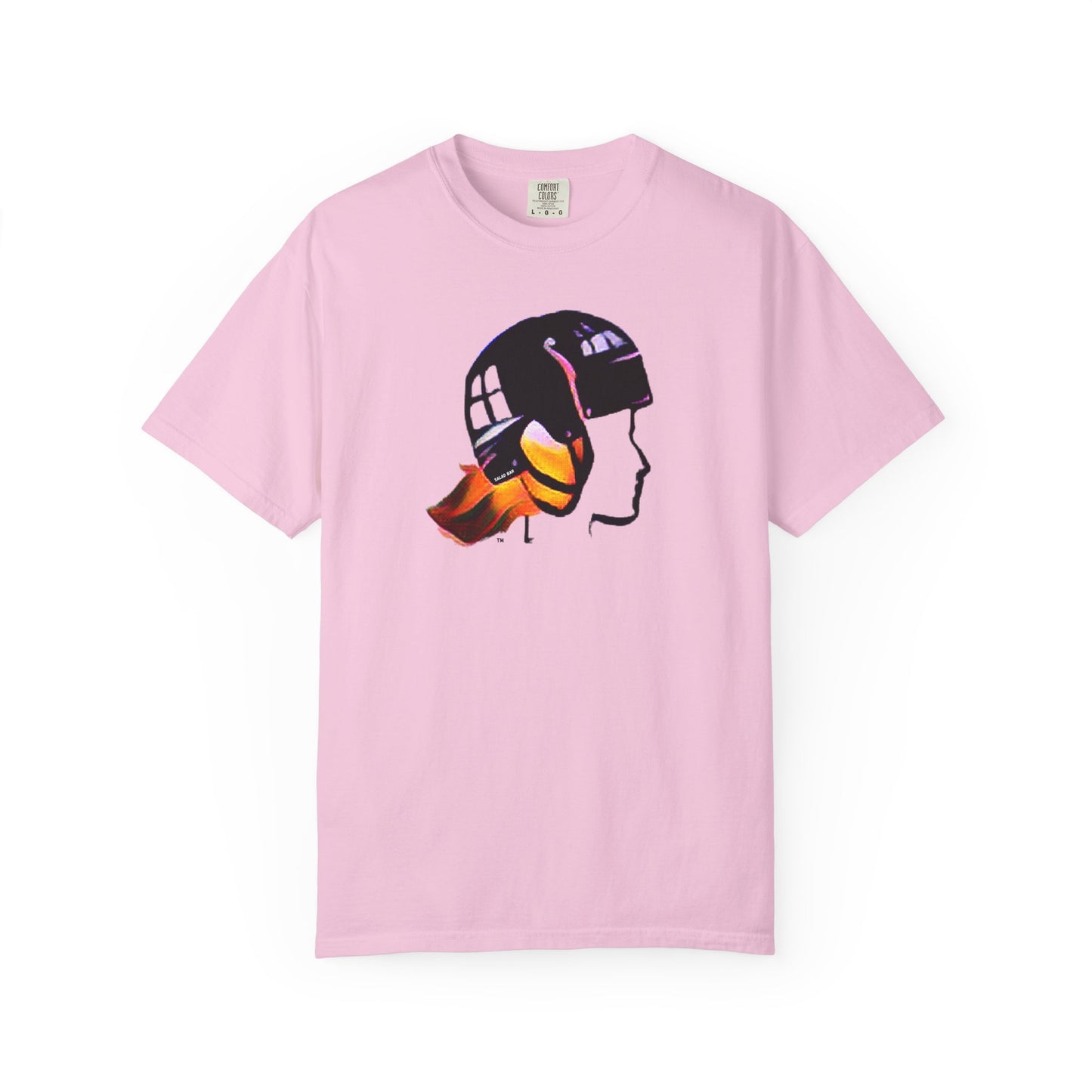 Adult Salad Bar Electric Unisex Garment-Dyed T-shirt