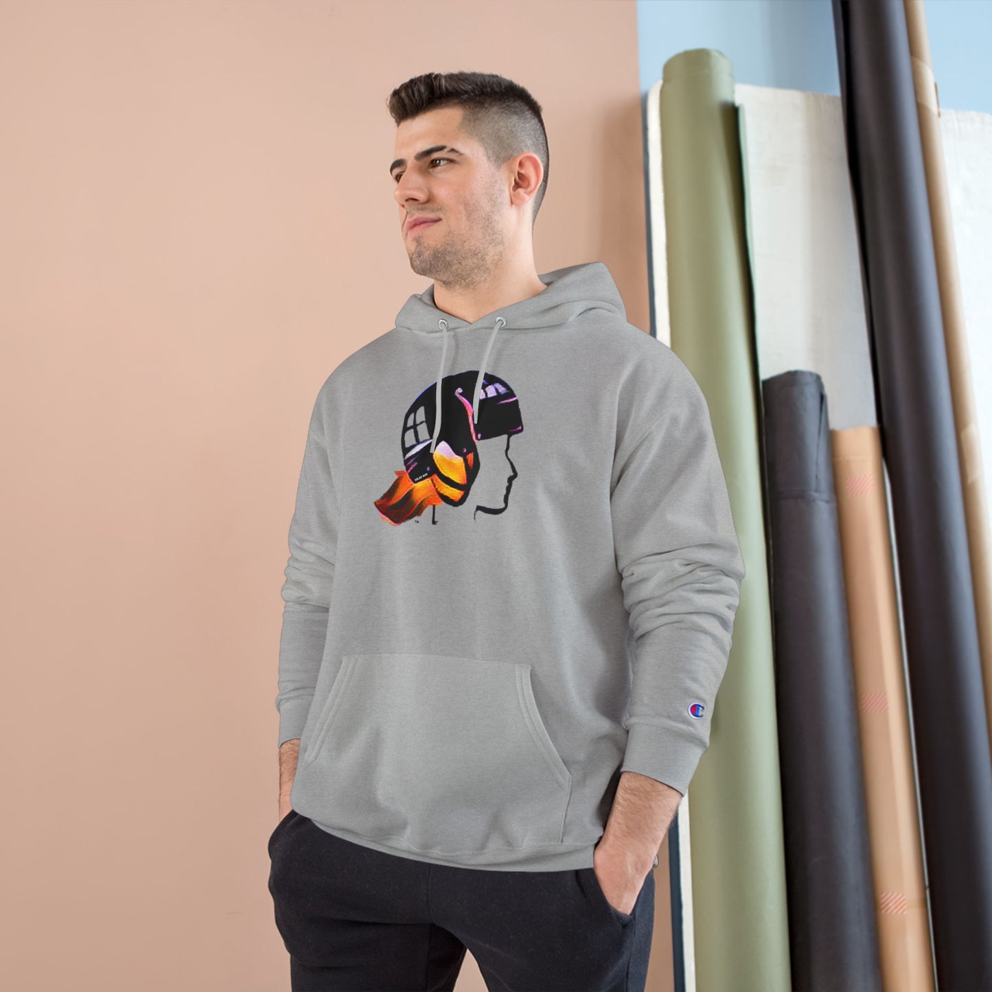 Adult Salad Bar Electric Unisex Champion Hoodie