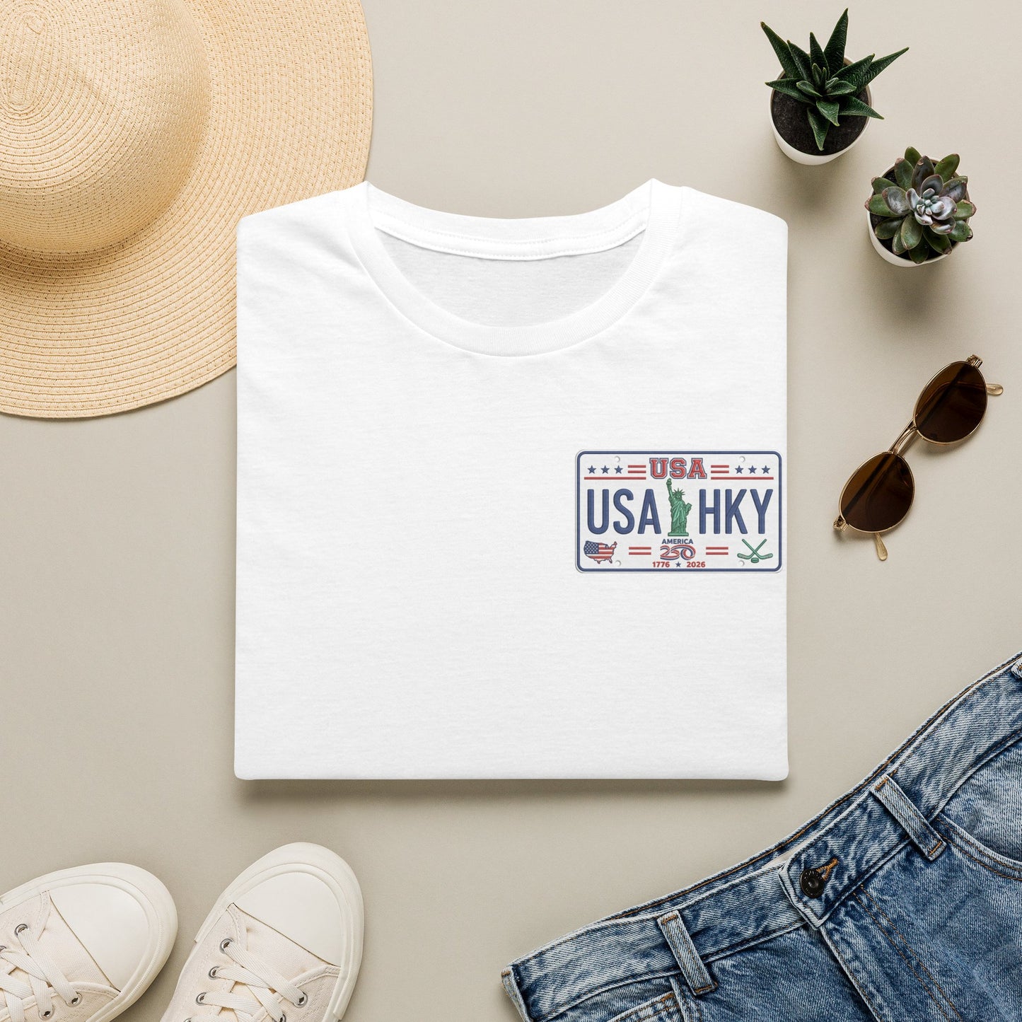 Stars & Stripes Unisex Softstyle T-Shirt