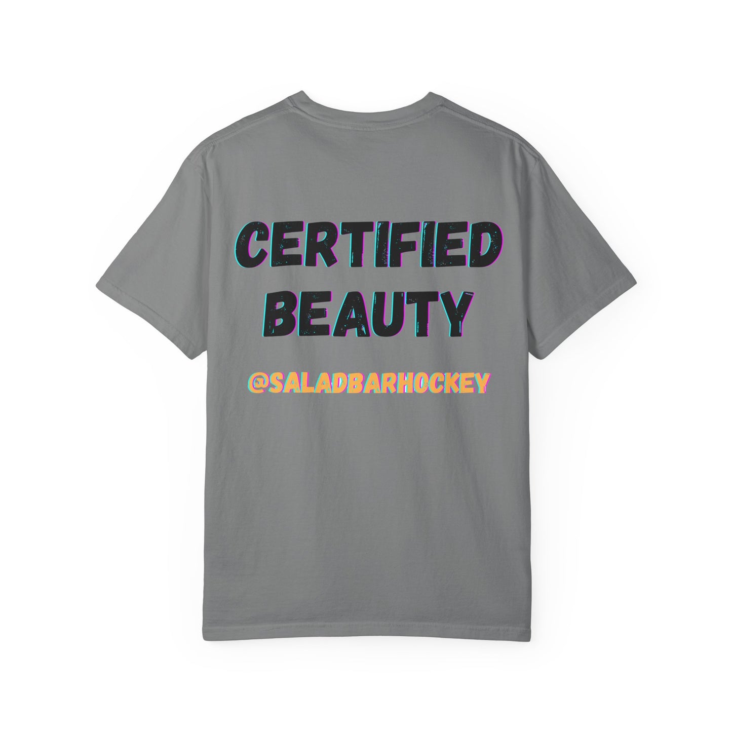 Adult Salad Bar Electric Unisex Garment-Dyed T-shirt