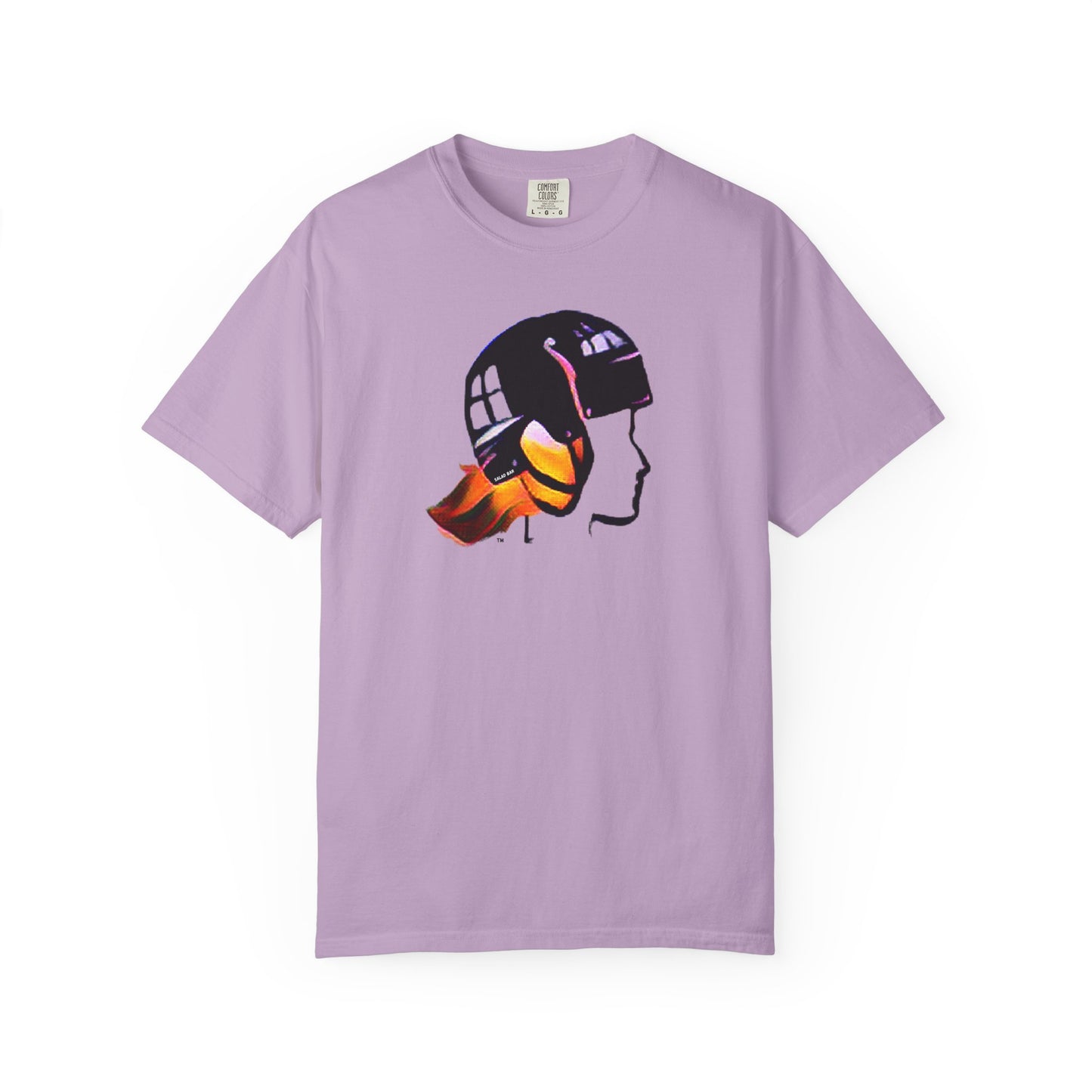 Adult Salad Bar Electric Unisex Garment-Dyed T-shirt