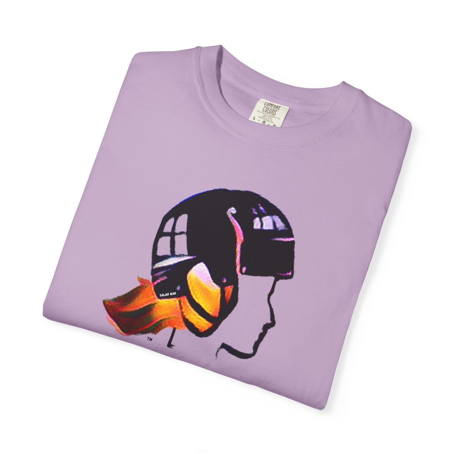 Adult Salad Bar Electric Unisex Garment-Dyed T-shirt