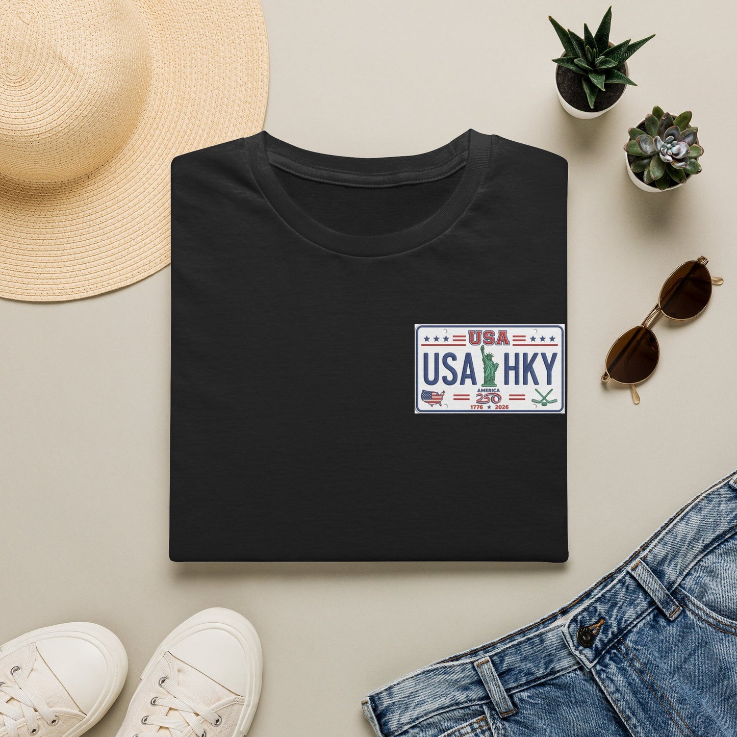Stars & Stripes Unisex Softstyle T-Shirt