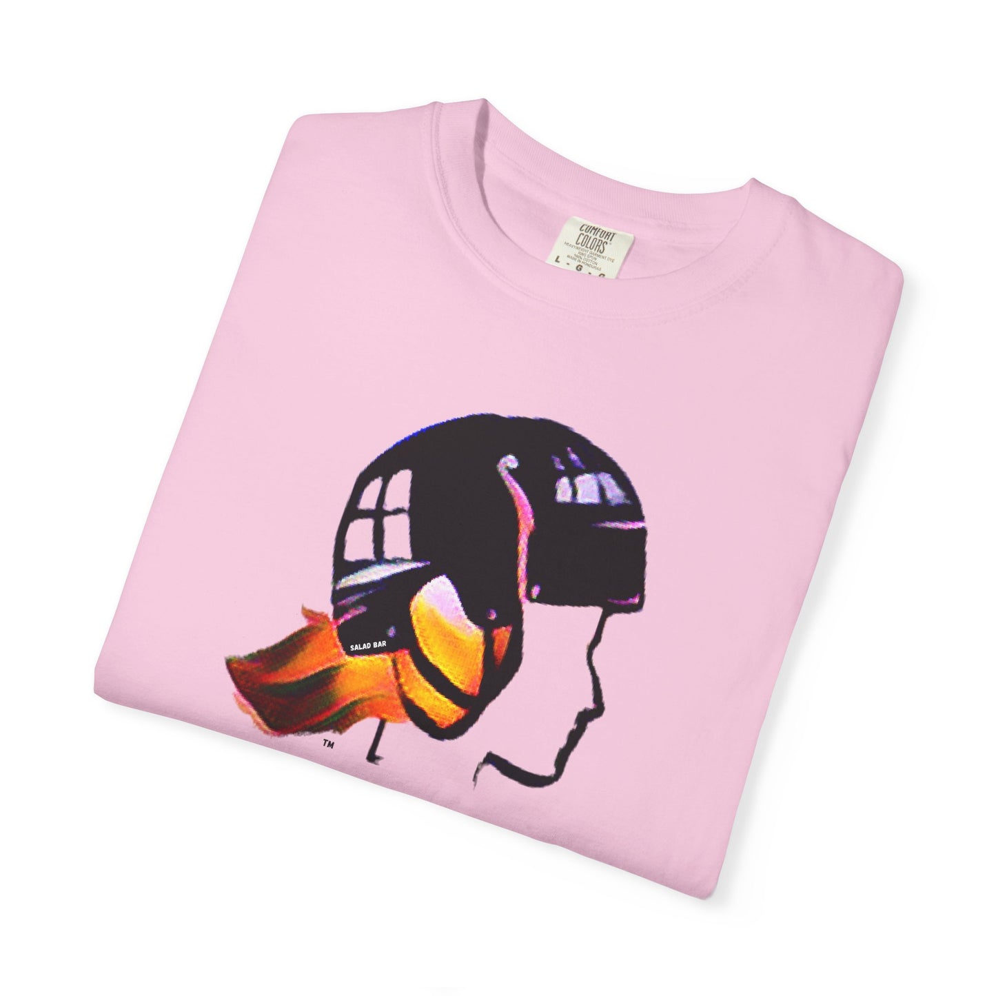 Adult Salad Bar Electric Unisex Garment-Dyed T-shirt