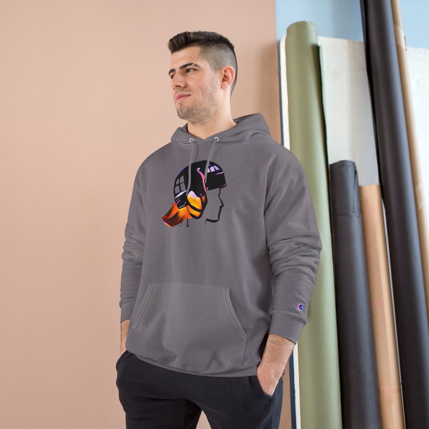 Adult Salad Bar Electric Unisex Champion Hoodie