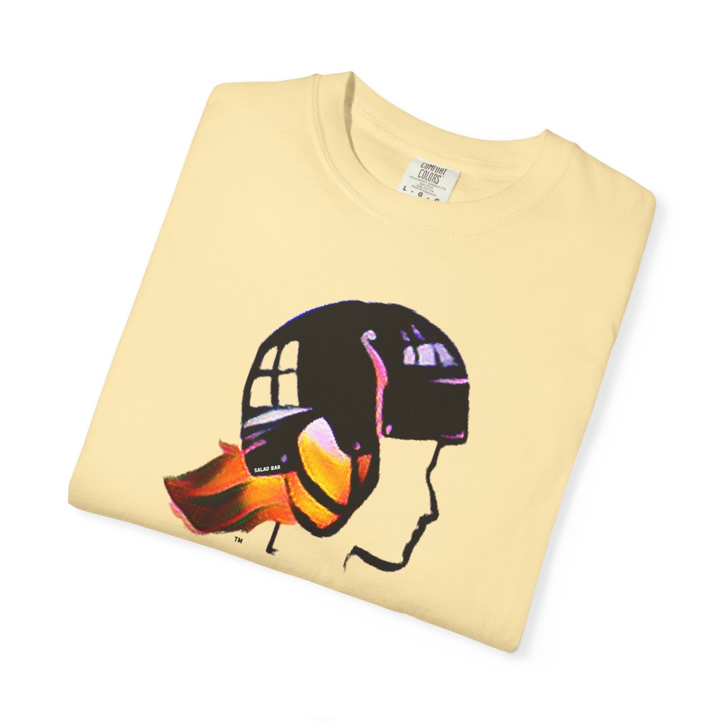 Adult Salad Bar Electric Unisex Garment-Dyed T-shirt