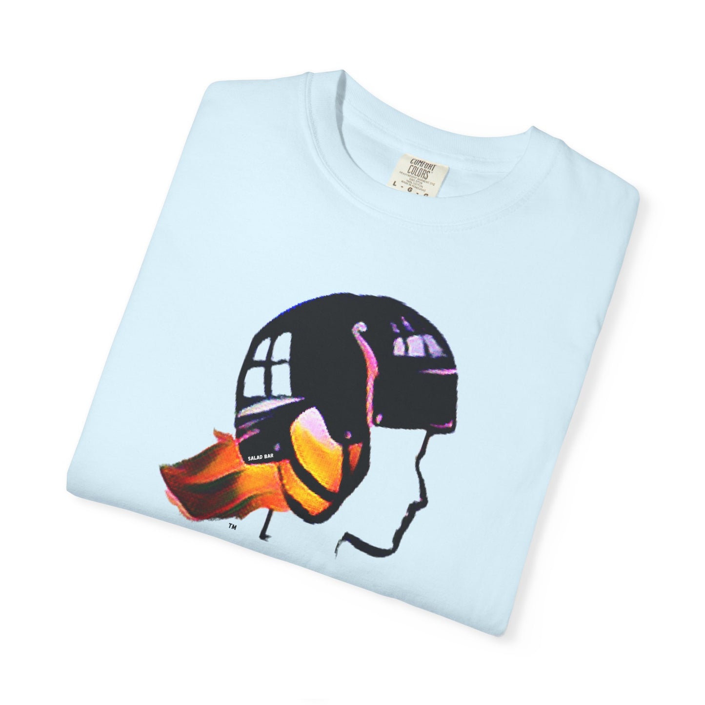 Salad Bar Electric Unisex Garment-Dyed T-shirt