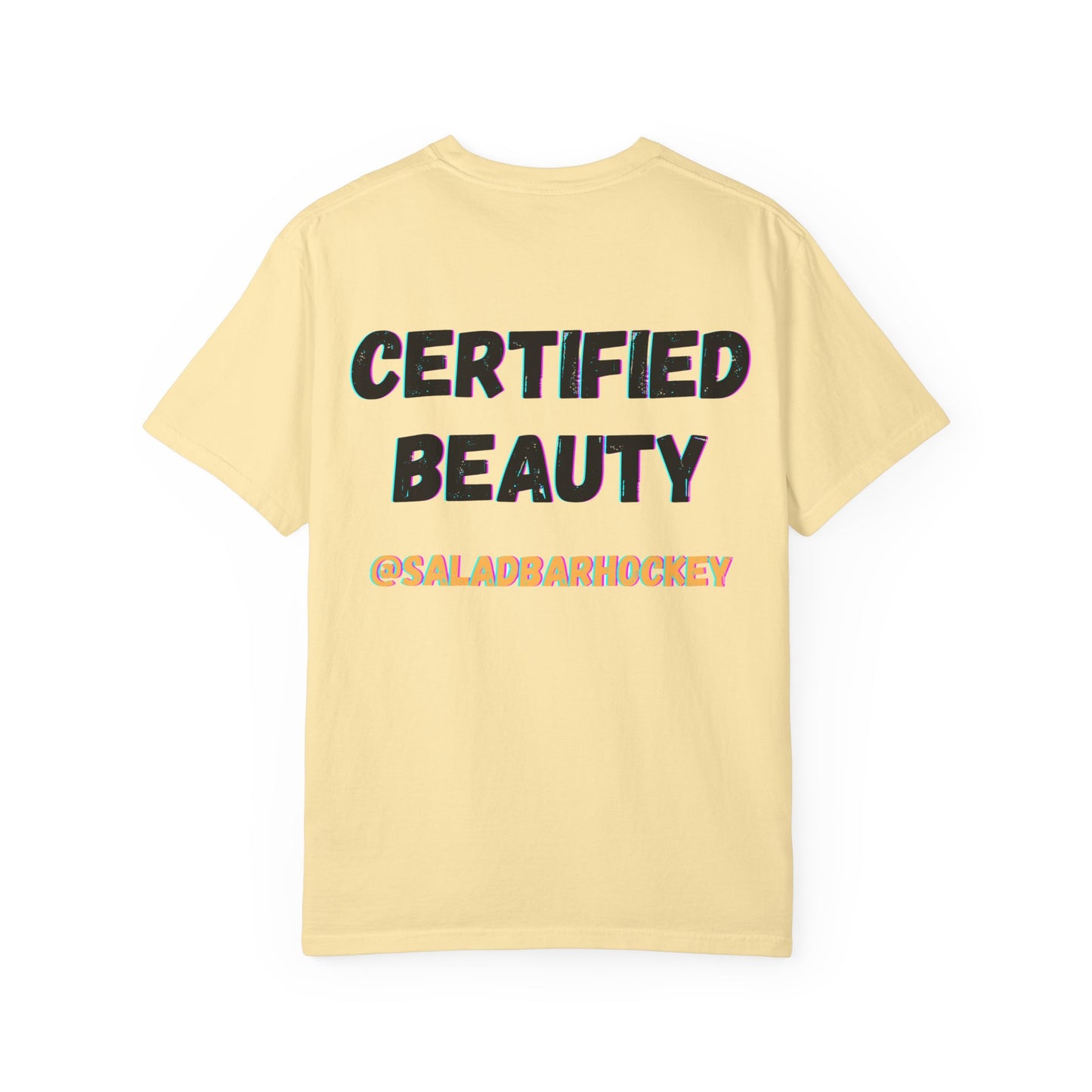 Adult Salad Bar Electric Unisex Garment-Dyed T-shirt