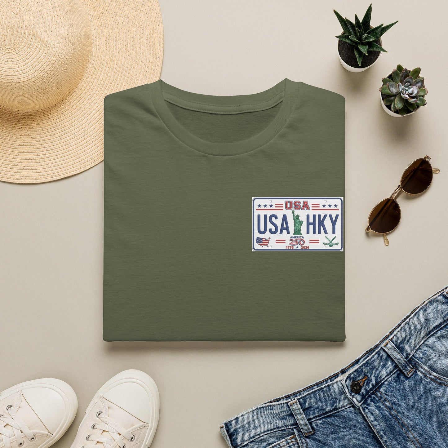 Stars & Stripes Unisex Softstyle T-Shirt