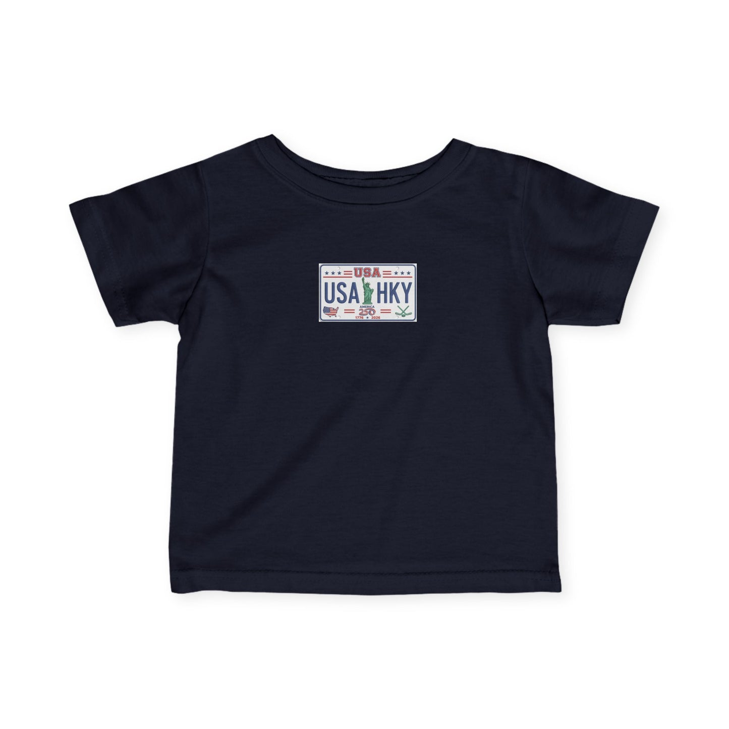 Stars & Stripes Series Infant Fine Jersey Tee