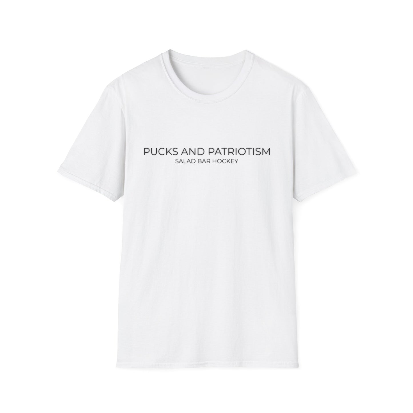 Pucks And Patriotism, Unisex USA Hockey T-Shirt