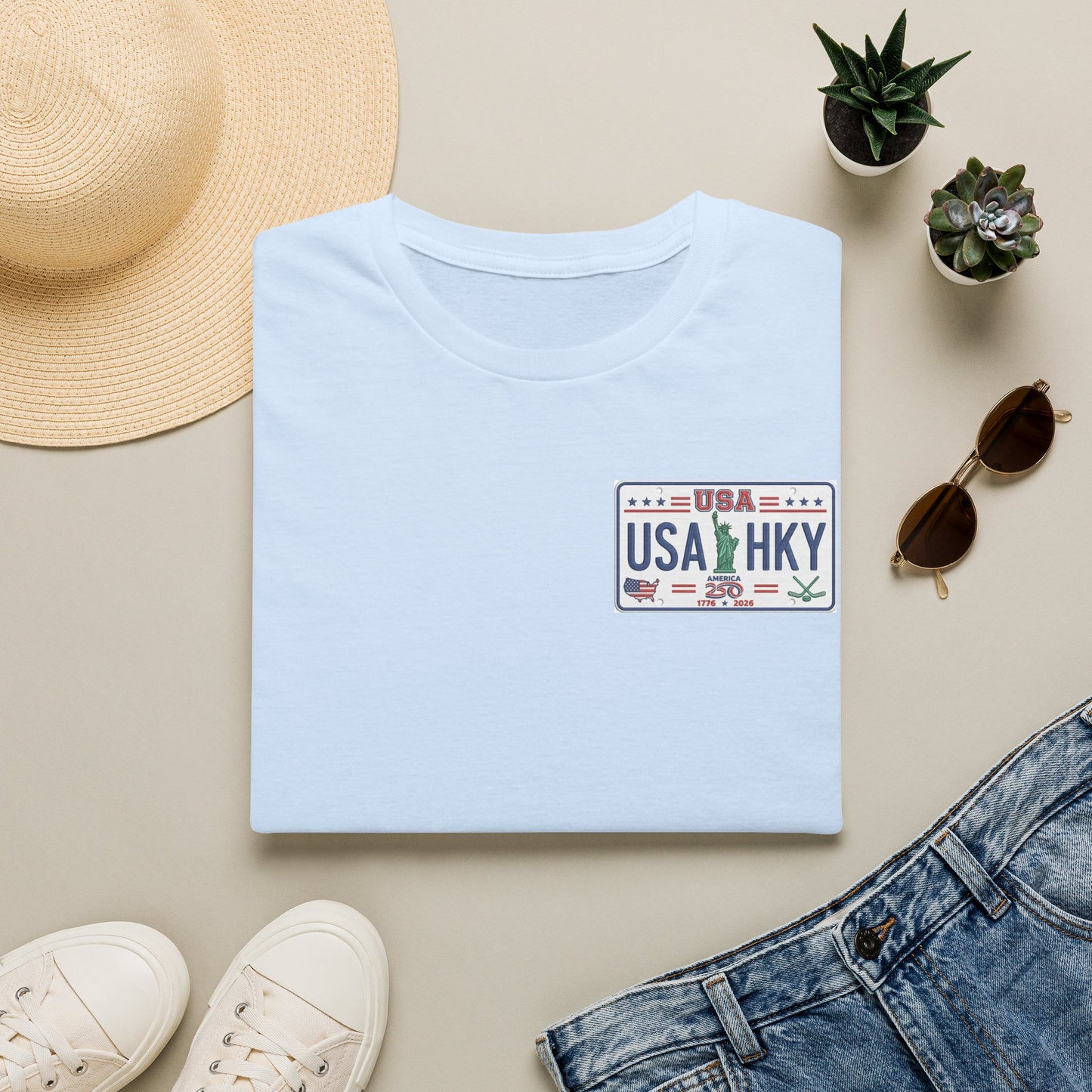 Stars & Stripes Unisex Softstyle T-Shirt
