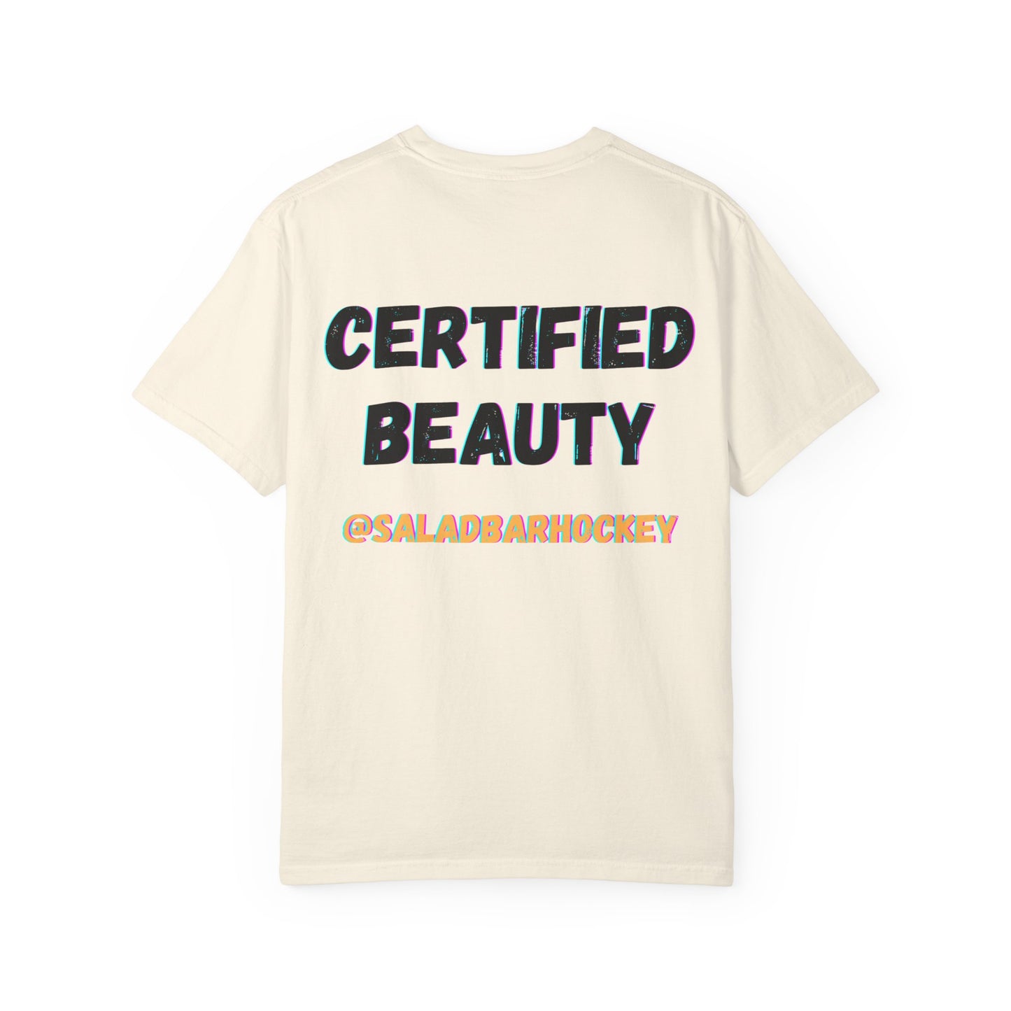 Adult Salad Bar Electric Unisex Garment-Dyed T-shirt