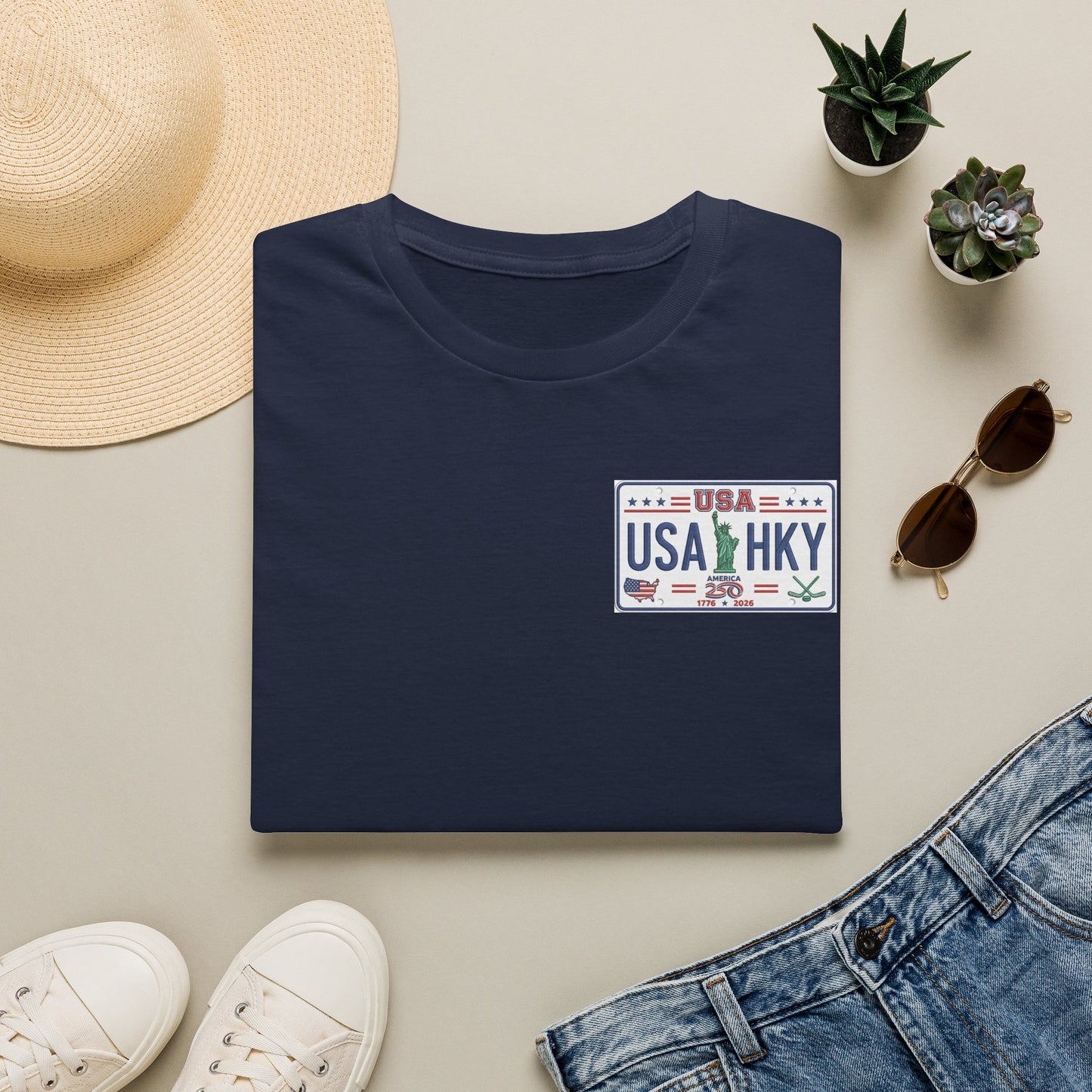 Stars & Stripes Unisex Softstyle T-Shirt
